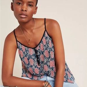 Anthropologie Maeve Floral Top